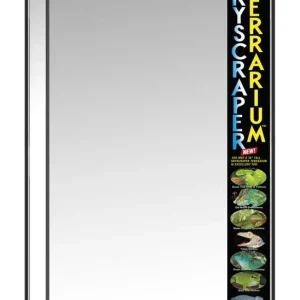 Zoo Med Skyscraper Terrarium Black, Clear 36 in SD-3