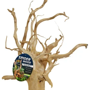 Zoo Med Spider Wood Brown Show