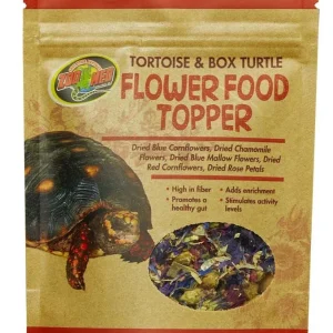 Zoo Med Tortoise & Box Turtle Flower Food Topper 0.21 oz
