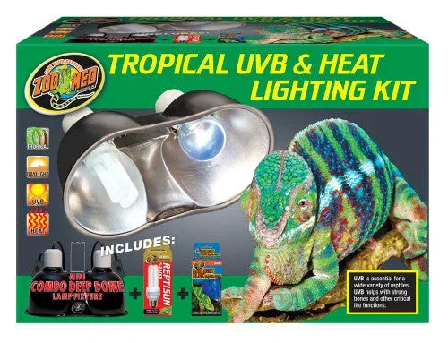 Zoo Med Tropical UVB & Heat Lighting Kit - Image 2