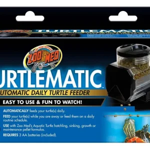Zoo Med Turtlematic Automatic Daily Turtle Feeder Black (D)