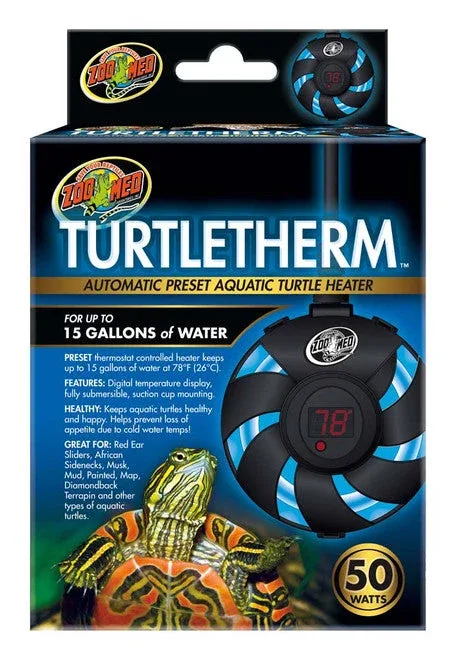 Zoo Med Turtletherm Automatic Preset Aquatic Turtle Heater 50 Watts - Image 2