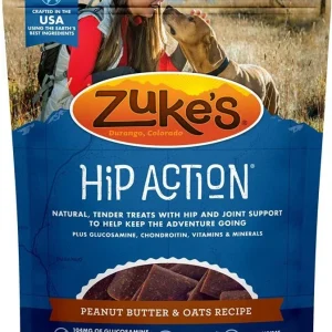 Zukes Hip Action Dog Treats - Peanut Butter & Oats Recipe