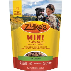 Zuke's Mini Naturals Duck Recipe 6oz {L+1} 134363
