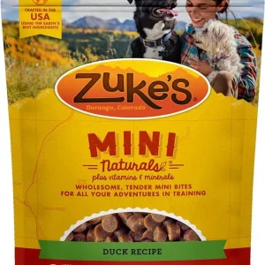 Zuke's Mini Naturals Moist Dog Treats - Delicious Duck Recipe