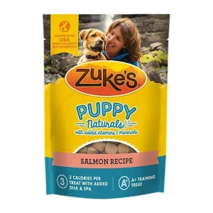 Zuke's Puppy Naturals Salmon Recipe Dog Treats, 5 oz.