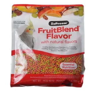 ZuPreem FruitBlend Flavor Medium Bird Food
