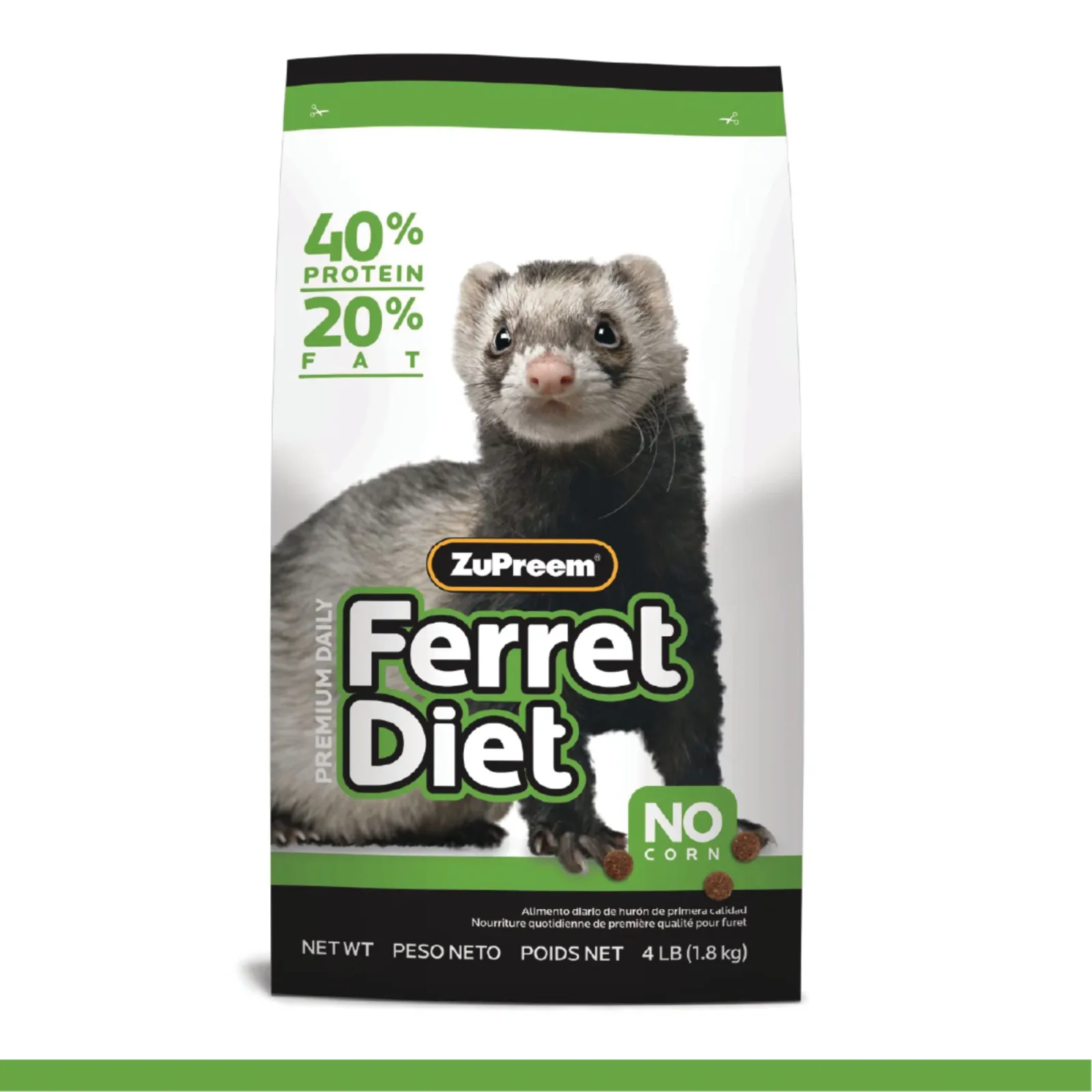Zupreem Premium Ferret Diet Dry 4lb