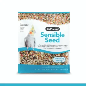 ZuPreem Sensible Seed Bird Food Medium Birds 2 lb