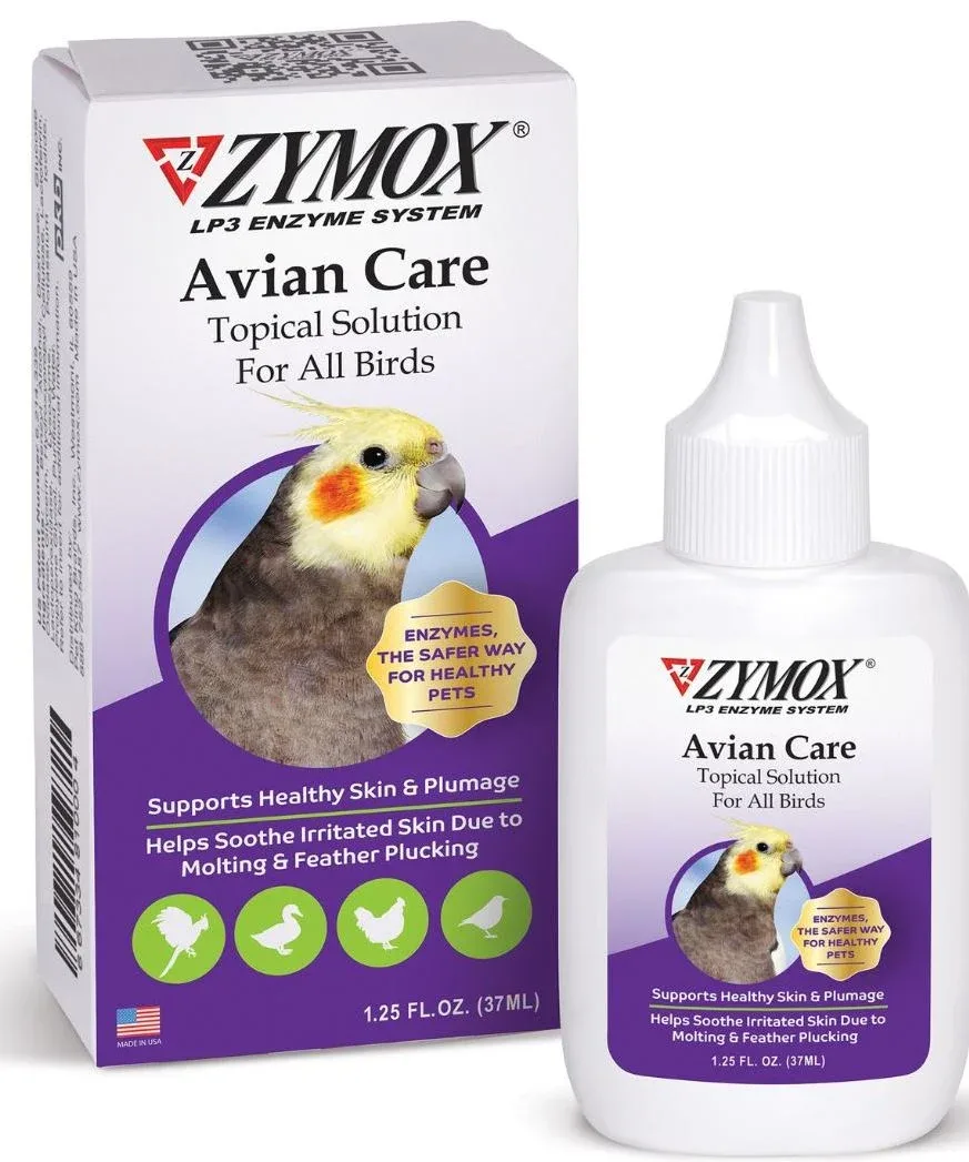 Zymox Avian Care Topical Solution 1.25 oz