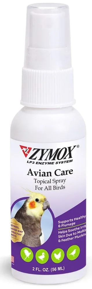 Zymox Avian Care Topical Solution Spray 2 oz