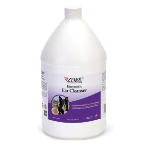 Zymox Ear Cleanser for Dogs, 1 Gallon