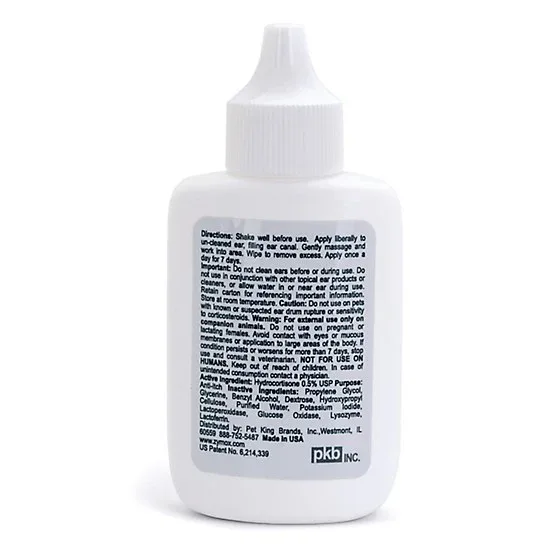 Zymox Ear Cleansing Solution for Dogs and Cats, 1.25 oz.