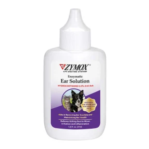 Zymox Ear Solution 0.5% Hydrocortisone, 1.25 oz