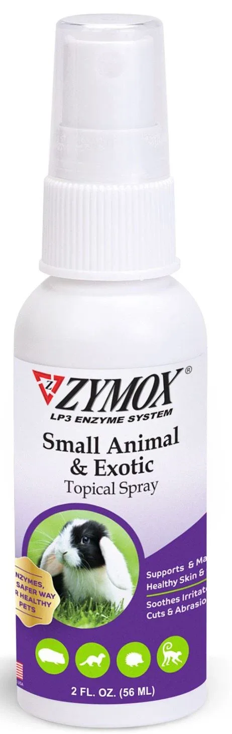 Zymox Small Animal & Exotic Topical Solution Spray 2 oz